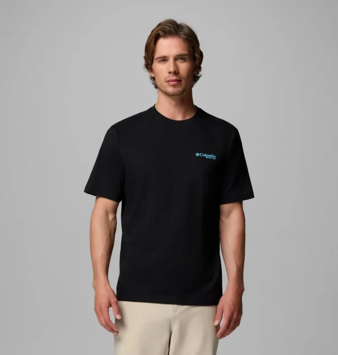 Herren-T-Shirt „Ahab Fly PFG” mit kurzen Ärmeln