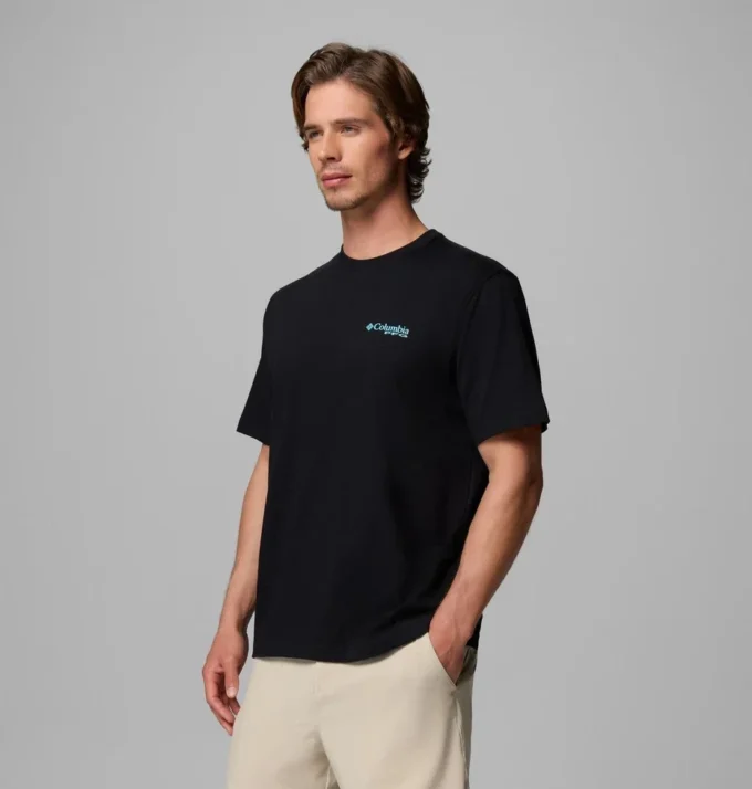 Herren-T-Shirt „Ahab Fly PFG” mit kurzen Ärmeln