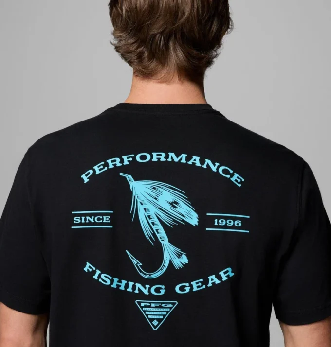 Herren-T-Shirt „Ahab Fly PFG” mit kurzen Ärmeln