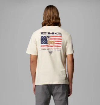 Herren-T-Shirt Allain Flag PHG mit kurzen Ärmeln