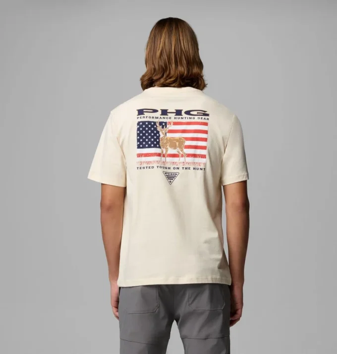 Herren-T-Shirt Allain Flag PHG mit kurzen Ärmeln