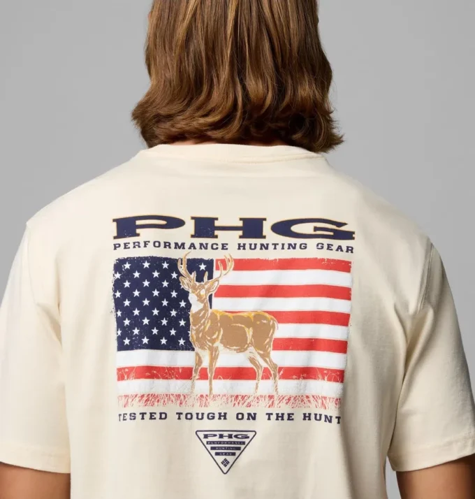 Herren-T-Shirt Allain Flag PHG mit kurzen Ärmeln