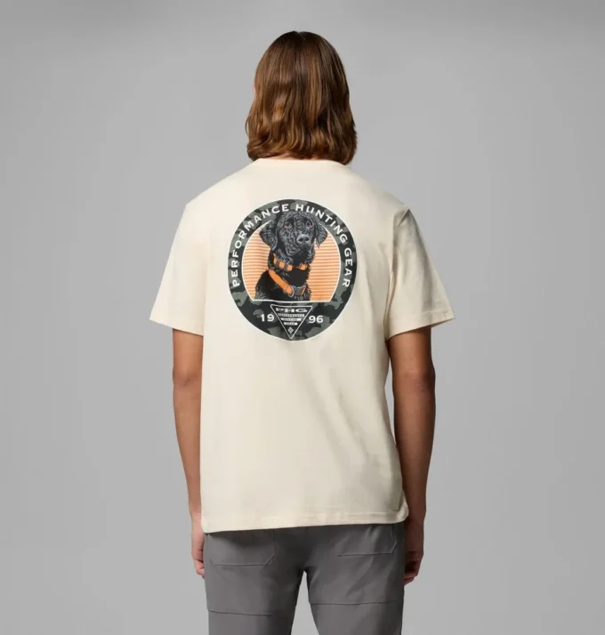 Herren-T-Shirt „Angus Dog PHG” mit kurzen Ärmeln
