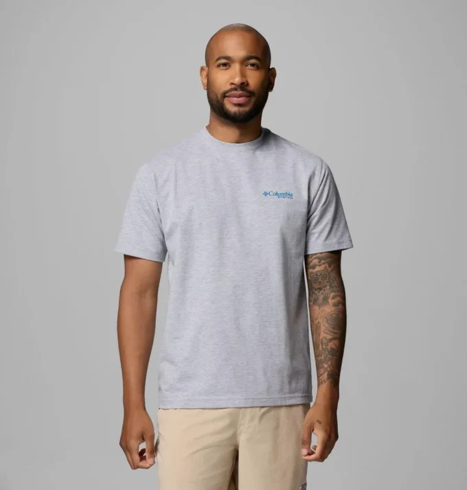 Herren-T-Shirt Anski Sailfish PFG mit kurzen Ärmeln