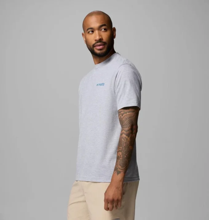 Herren-T-Shirt Anski Sailfish PFG mit kurzen Ärmeln