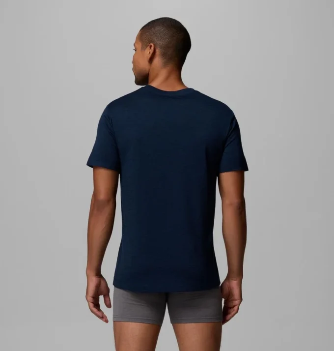 Herren-T-Shirt aus Merinowolle, Einzelpack Herren-T-Shirt aus Merinowolle, Einzelpack