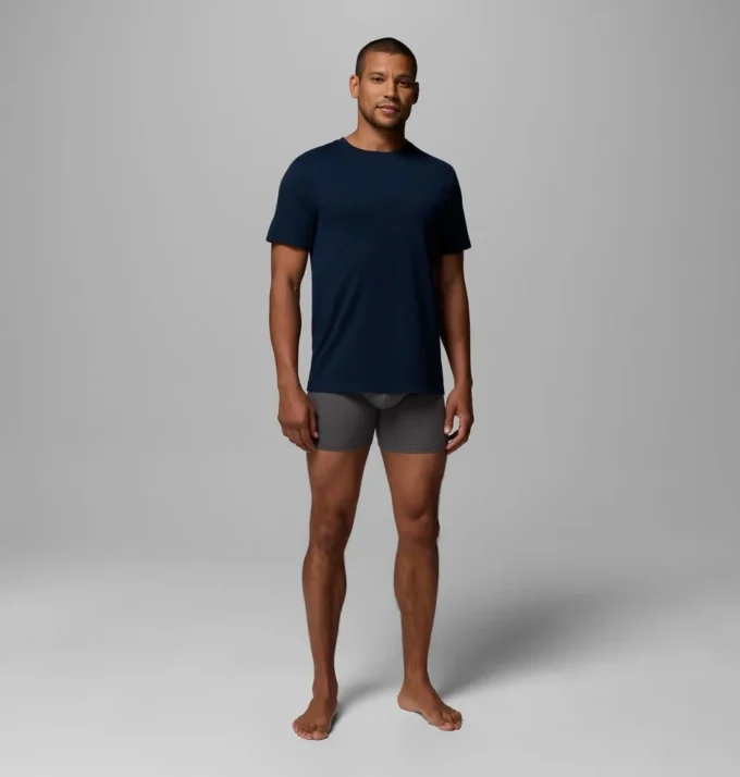 Herren-T-Shirt aus Merinowolle, Einzelpack Herren-T-Shirt aus Merinowolle, Einzelpack
