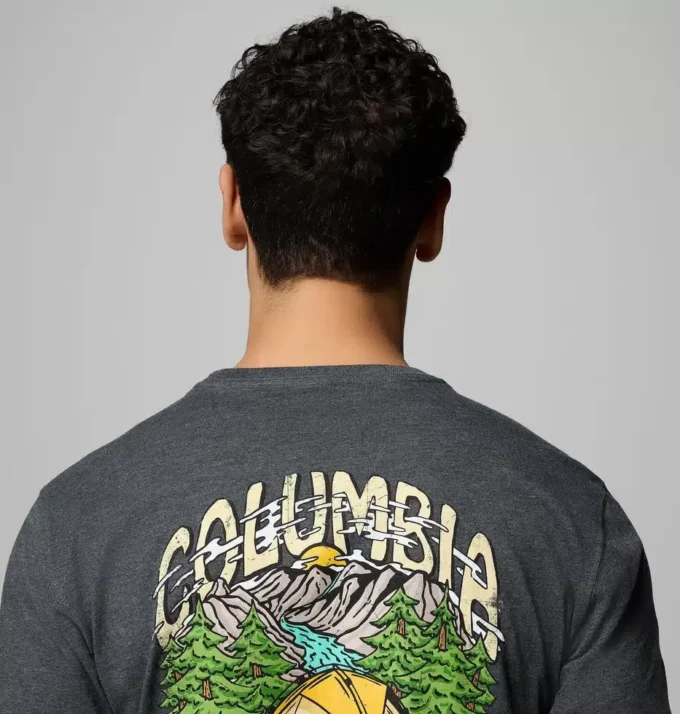 Herren-T-Shirt „Badlands“ mit Grafik