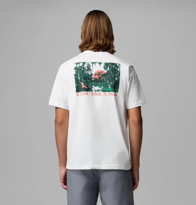 Herren-T-Shirt Bayou CSC mit kurzen Ärmeln
