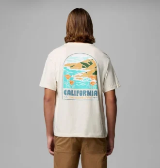Herren-T-Shirt Bixby CA CSC mit kurzen Ärmeln
