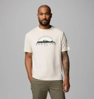Herren-T-Shirt Buckman PDX OR CSC mit kurzen Ärmeln