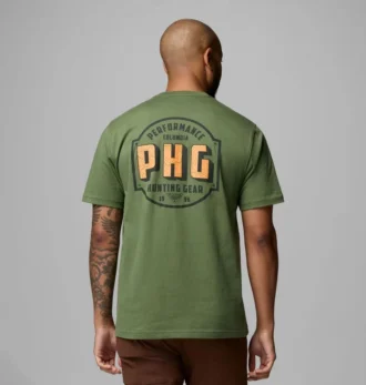 Herren-T-Shirt „Coursing PHG” mit kurzen Ärmeln