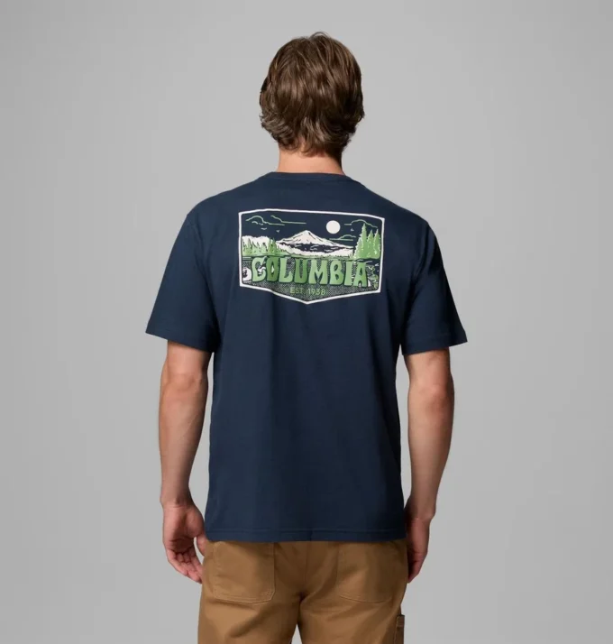 Herren-T-Shirt Creekside CSC mit kurzen Ärmeln