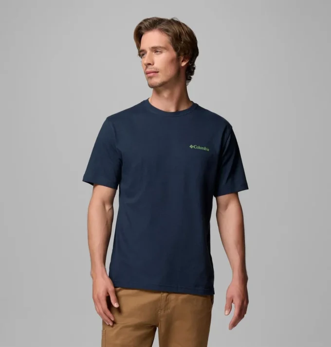 Herren-T-Shirt Creekside CSC mit kurzen Ärmeln