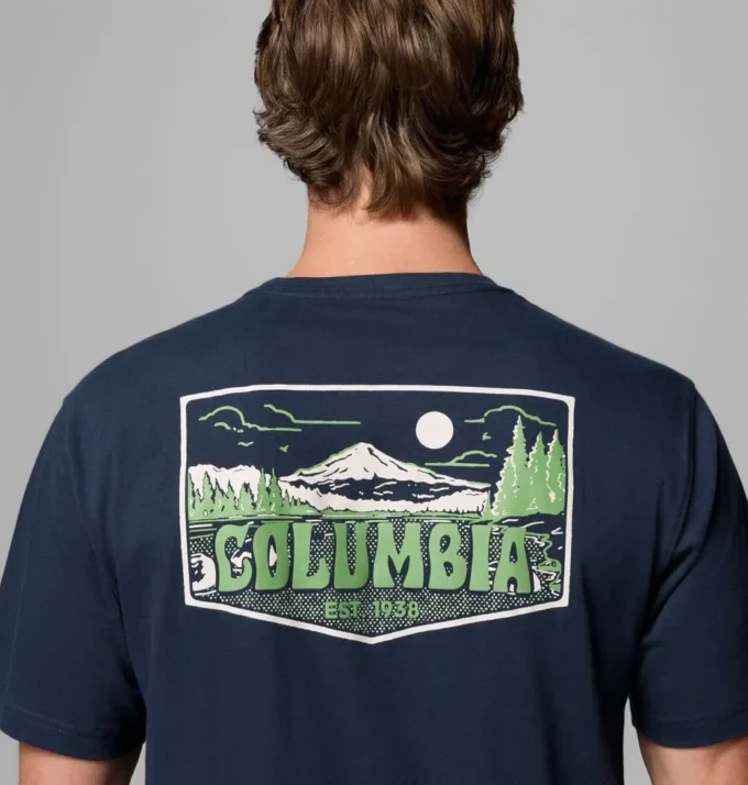 Herren-T-Shirt Creekside CSC mit kurzen Ärmeln