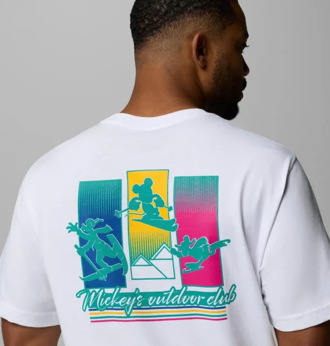 Herren-T-Shirt CSC x Disney mit Grafik