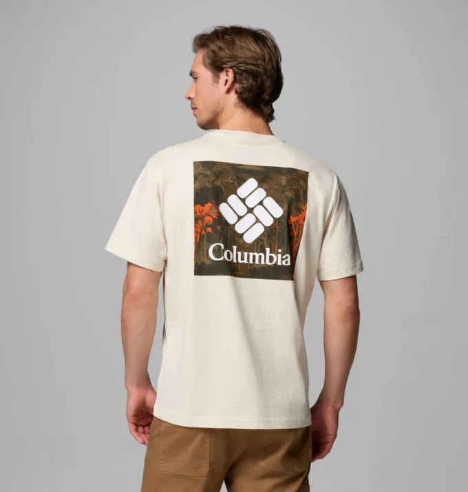 Herren-T-Shirt „Deschutrees CSC“ mit kurzen Ärmeln