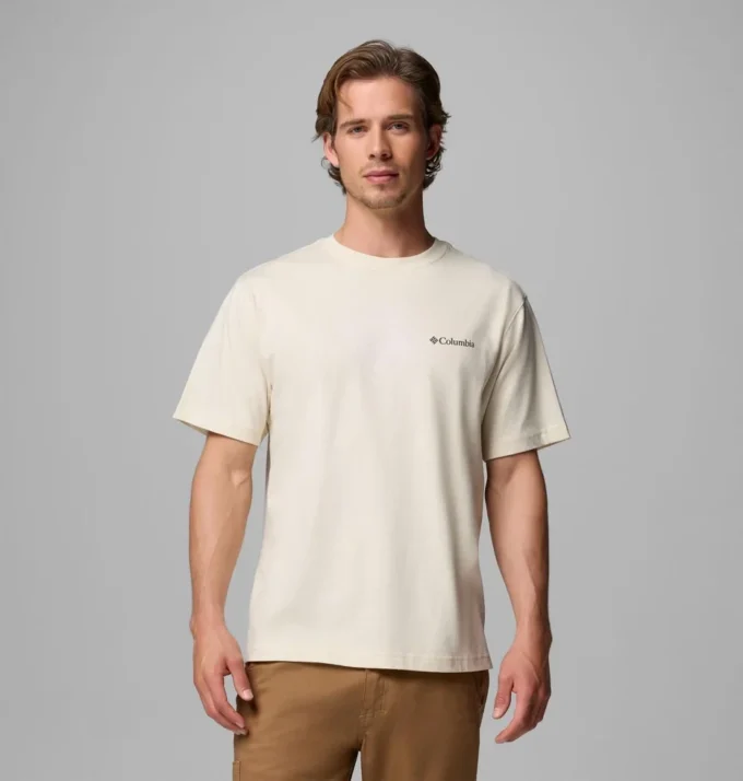 Herren-T-Shirt „Deschutrees CSC“ mit kurzen Ärmeln