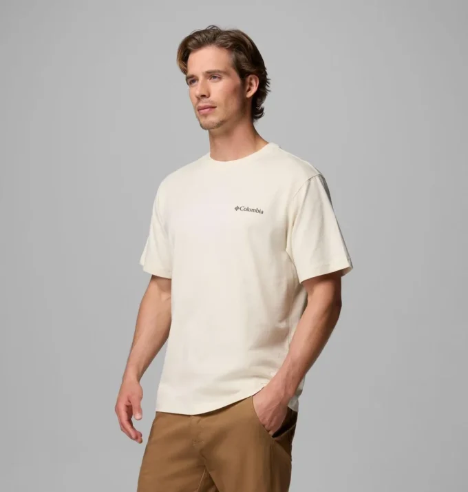 Herren-T-Shirt „Deschutrees CSC“ mit kurzen Ärmeln