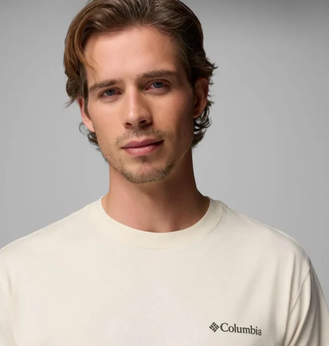 Herren-T-Shirt „Deschutrees CSC“ mit kurzen Ärmeln