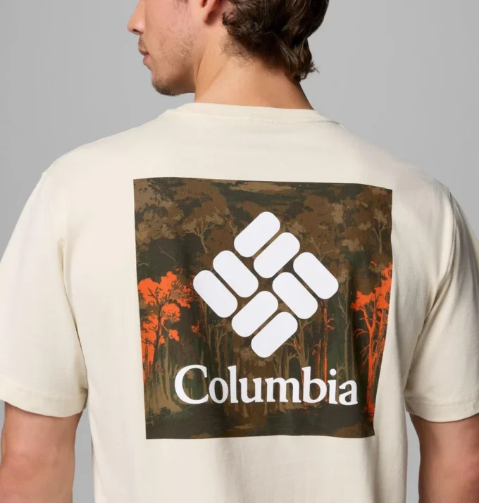 Herren-T-Shirt „Deschutrees CSC“ mit kurzen Ärmeln