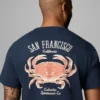 Herren-T-Shirt Dungeness SF CA CSC mit kurzen Ärmeln