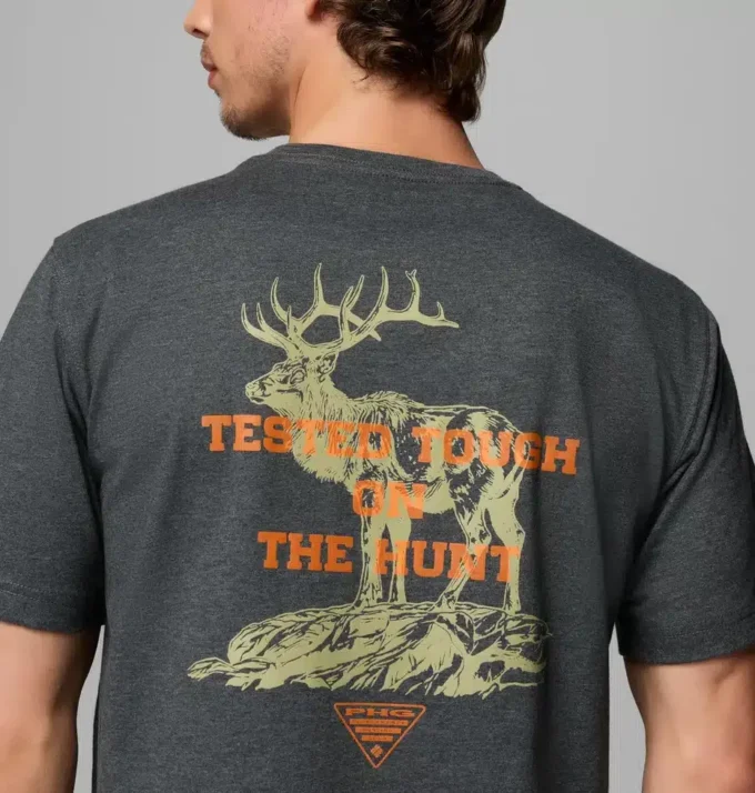 Herren-T-Shirt Ella Elk PHG mit kurzen Ärmeln
