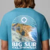 Herren-T-Shirt „Elsur Big Sur CA CSC”