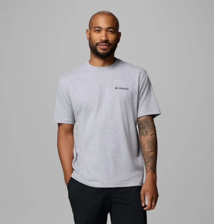 Herren-T-Shirt „Flag CO CSC” mit kurzen Ärmeln