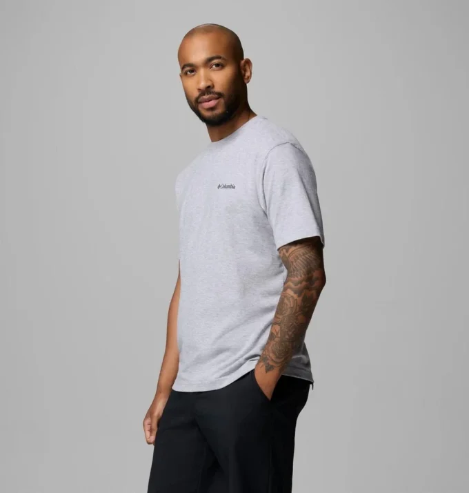 Herren-T-Shirt „Flag CO CSC” mit kurzen Ärmeln