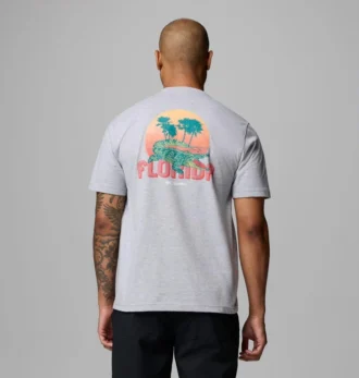 Herren-T-Shirt Floridasun Fl Gator CSC mit kurzen Ärmeln