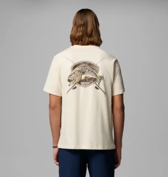 Herren-T-Shirt „Garett Bass PFG” mit kurzen Ärmeln