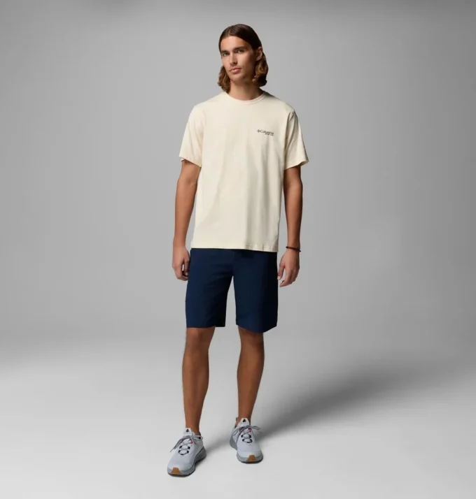 Herren-T-Shirt „Garett Bass PFG” mit kurzen Ärmeln