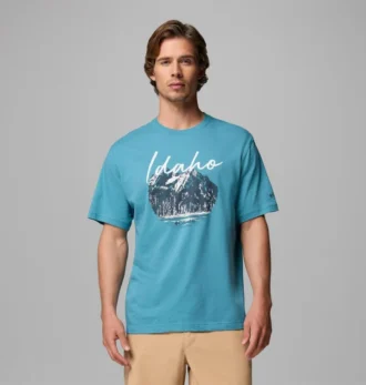 Herren-T-Shirt Garnet ID CSC mit kurzen Ärmeln