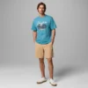 Herren-T-Shirt Garnet ID CSC mit kurzen Ärmeln