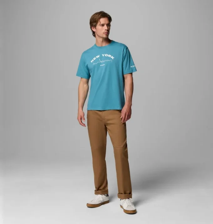 Herren-T-Shirt „Gilded NY CSC” mit kurzen Ärmeln