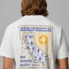 Herren-T-Shirt Golden CA CSC