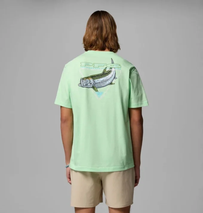 Herren-T-Shirt „Jett PFG” mit kurzen Ärmeln