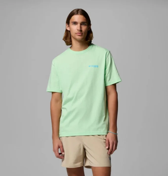 Herren-T-Shirt „Jett PFG” mit kurzen Ärmeln