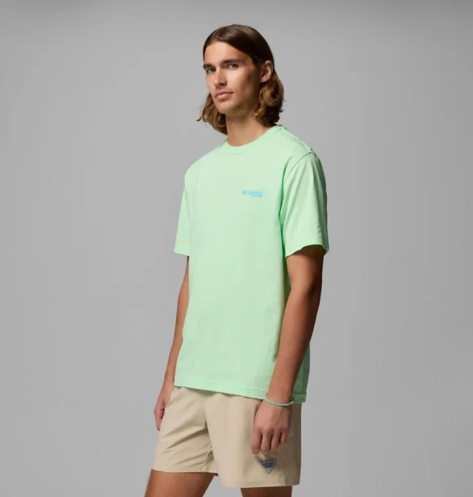 Herren-T-Shirt „Jett PFG” mit kurzen Ärmeln