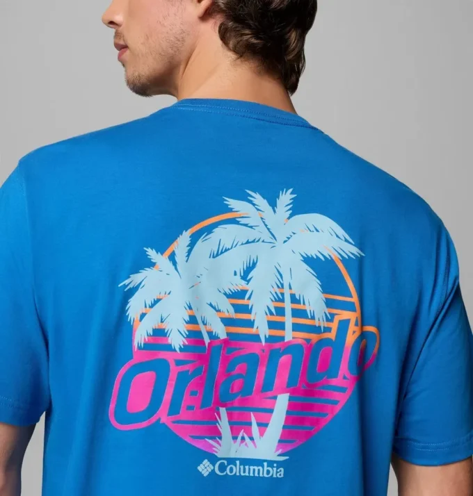 Herren-T-Shirt Kirkman Orlando FL CSC mit kurzen Ärmeln