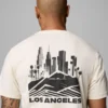 Herren-T-Shirt „Los Angeles CA CSC“ mit kurzen Ärmeln
