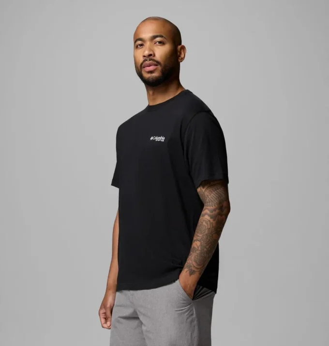 Herren-T-Shirt Matti Boat PFG mit kurzen Ärmeln