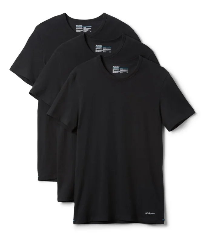 Herren-T-Shirt mit Rundhalsausschnitt und klassischer Passform – 3er-Pack
