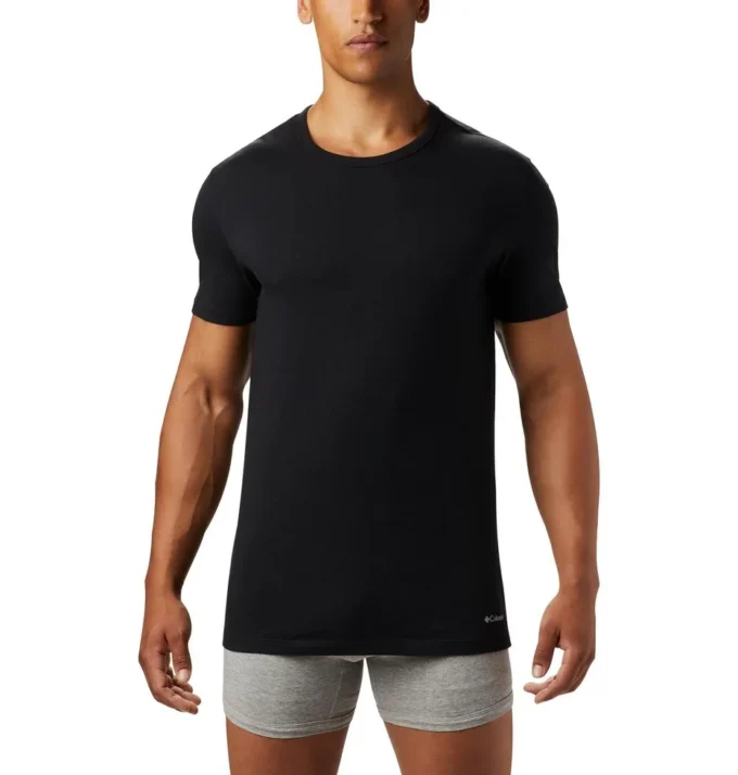 Herren-T-Shirt mit Rundhalsausschnitt und klassischer Passform – 3er-Pack