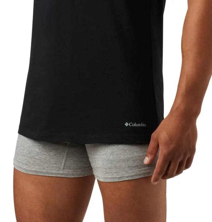 Herren-T-Shirt mit Rundhalsausschnitt und klassischer Passform – 3er-Pack
