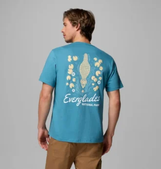 Herren-T-Shirt mit Unterwasser-Grafik
