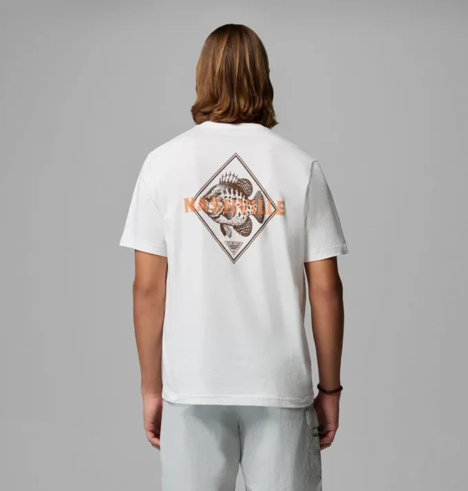 Herren-T-Shirt Nashville TN PFG mit kurzen Ärmeln