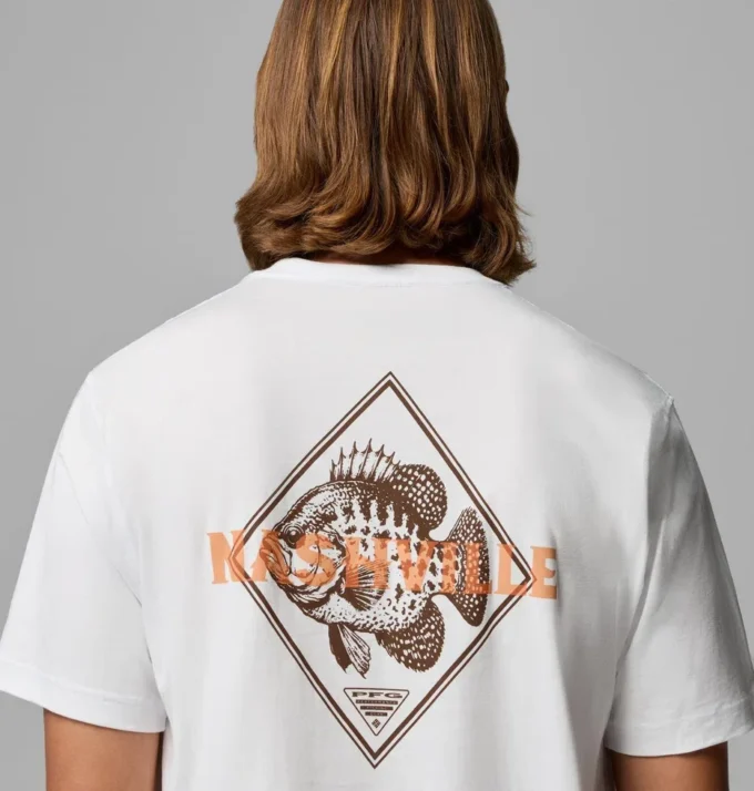 Herren-T-Shirt Nashville TN PFG mit kurzen Ärmeln
