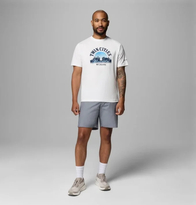 Herren-T-Shirt Paul MN CSC mit kurzen Ärmeln